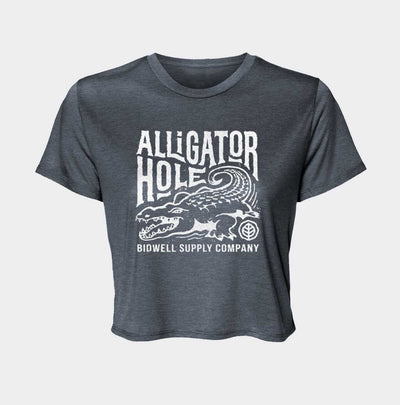 Alligator Hole Crop Top