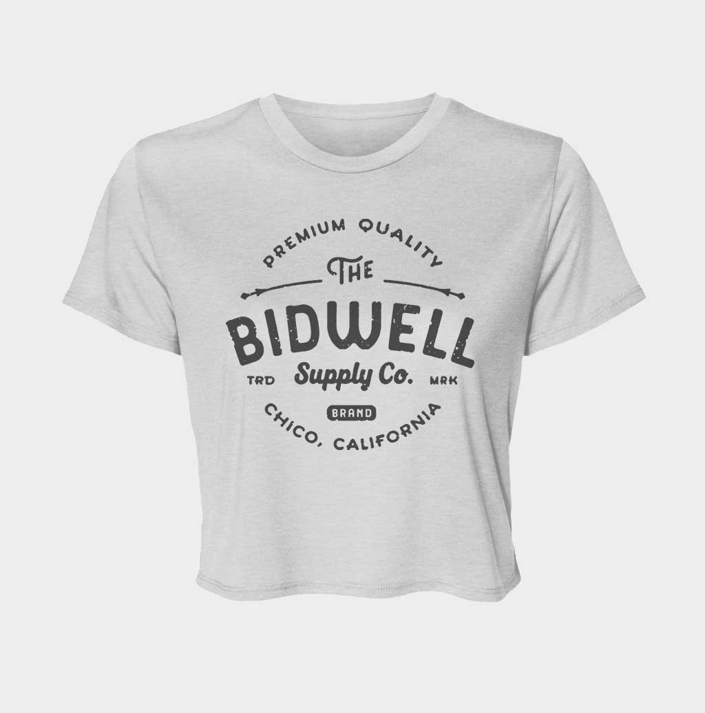 Bidwell Emblem Crop Top