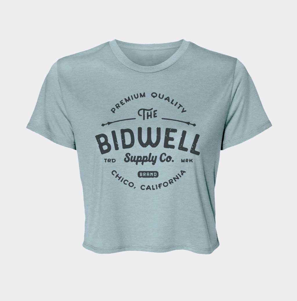 Bidwell Emblem Crop Top