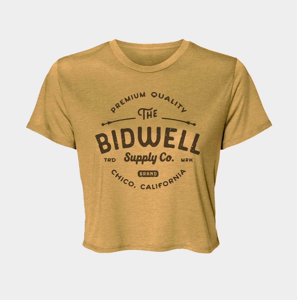 Bidwell Emblem Crop Top