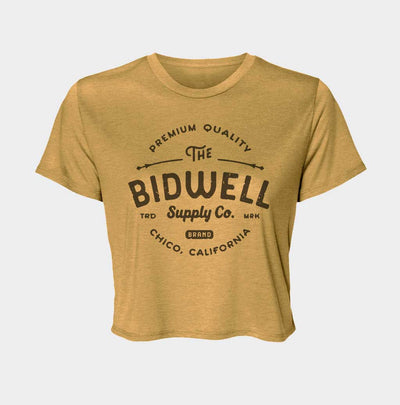 Bidwell Emblem Crop Top