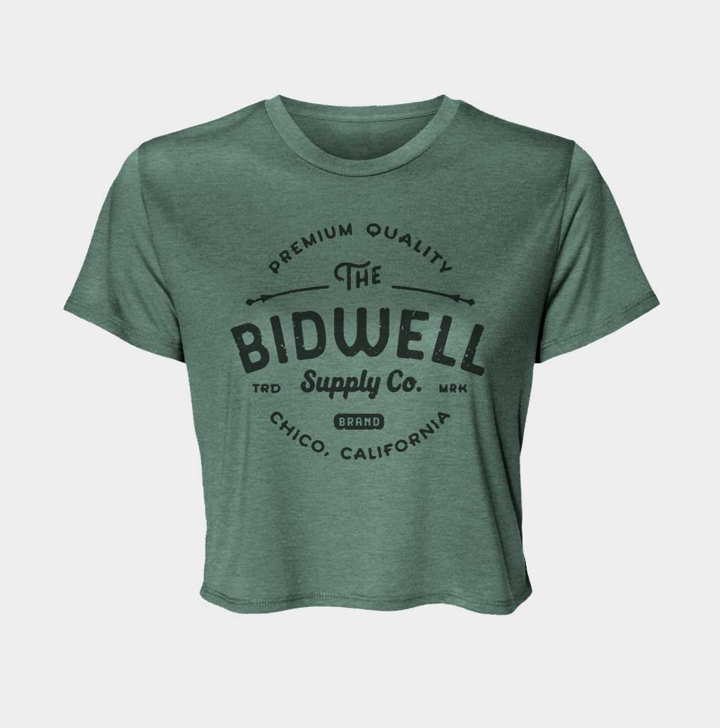 Bidwell Emblem Crop Top