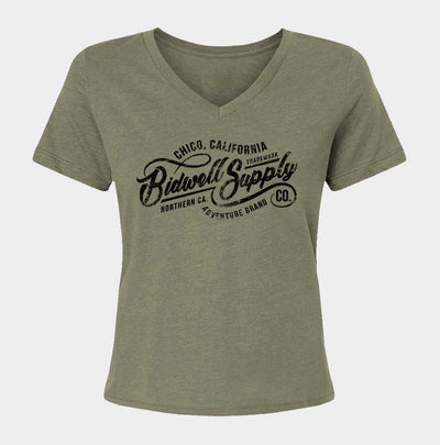 Bidwell Trademark Logo Relaxed V-Neck