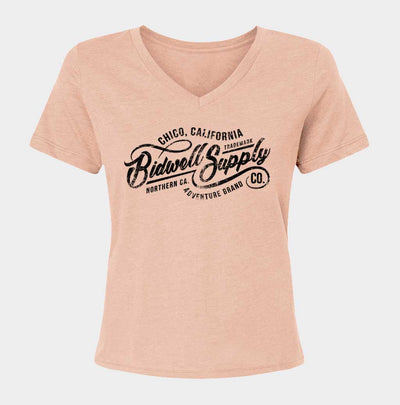 Bidwell Trademark Logo Relaxed V-Neck