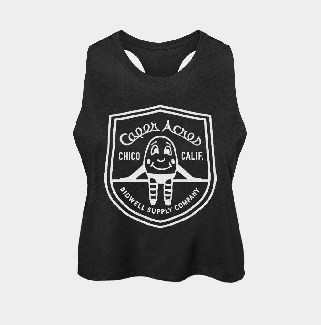 Caper Acres Shield Crop Tank