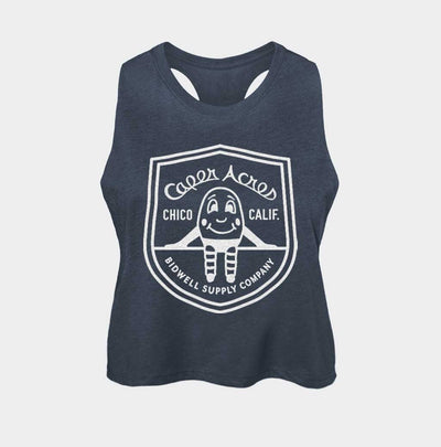 Caper Acres Shield Crop Tank