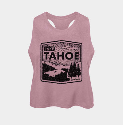 Lake Tahoe Crop Tank