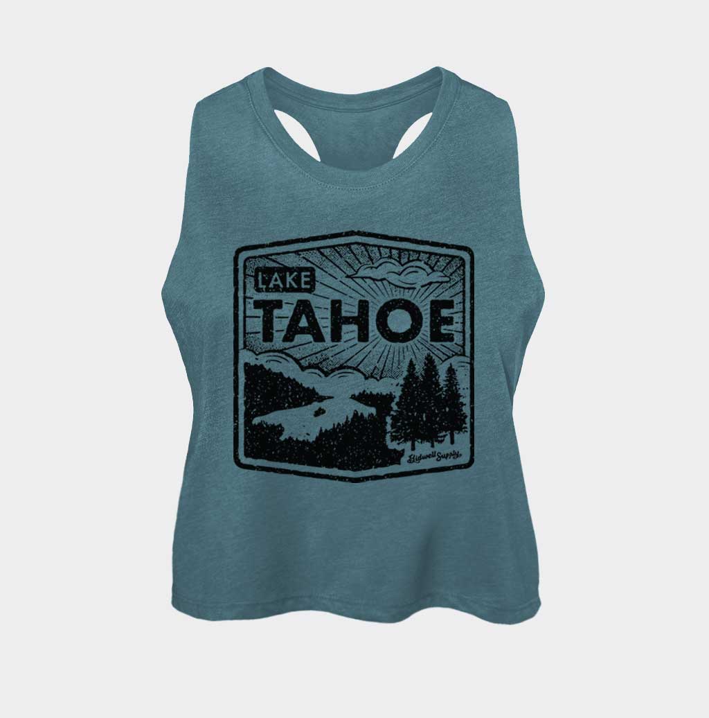 Lake Tahoe Crop Tank