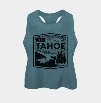 Lake Tahoe Crop Tank