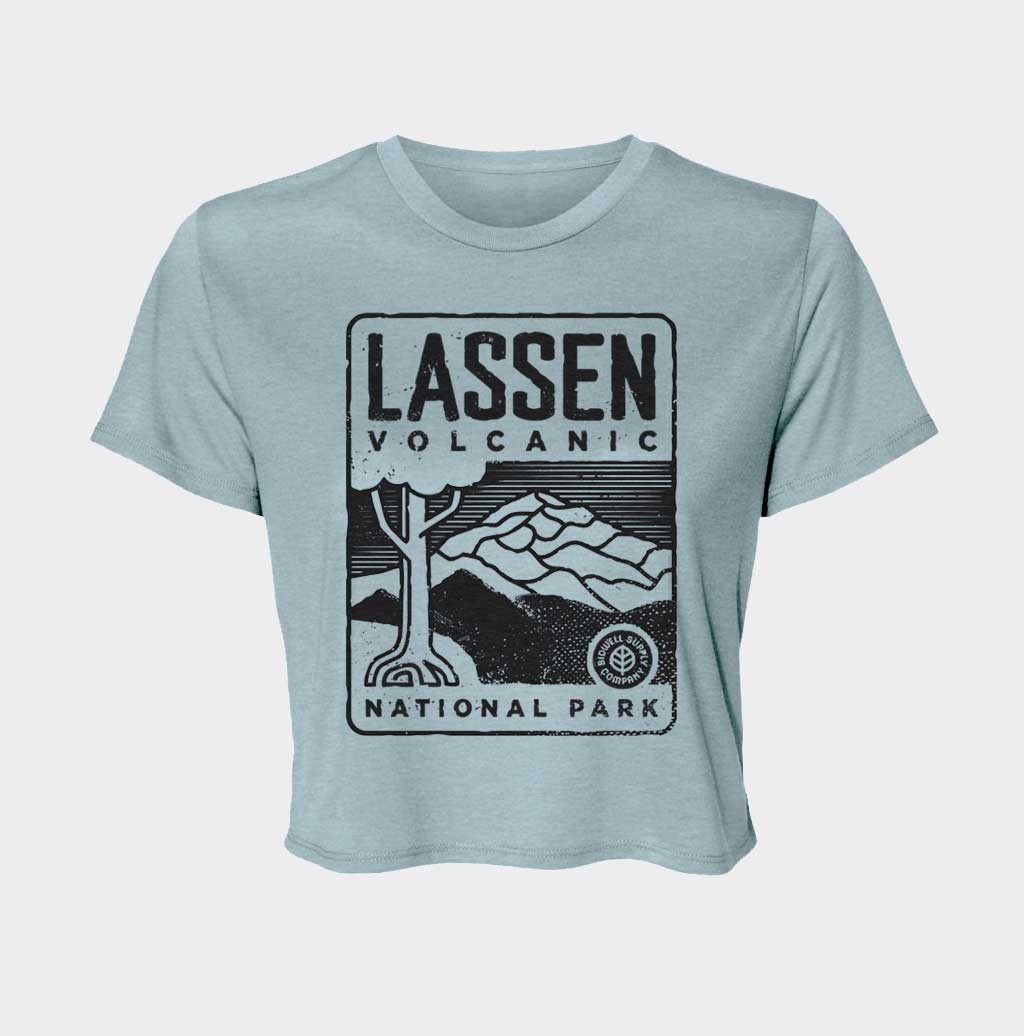 Lassen National Park Crop Top
