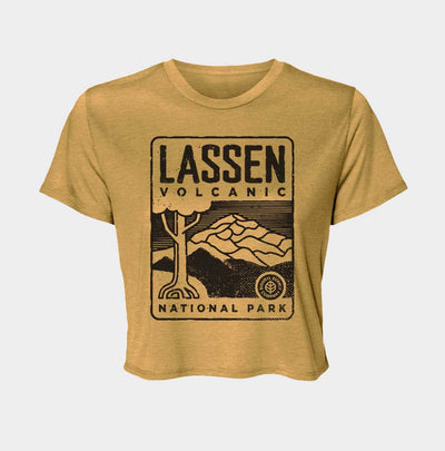 Lassen National Park Crop Top