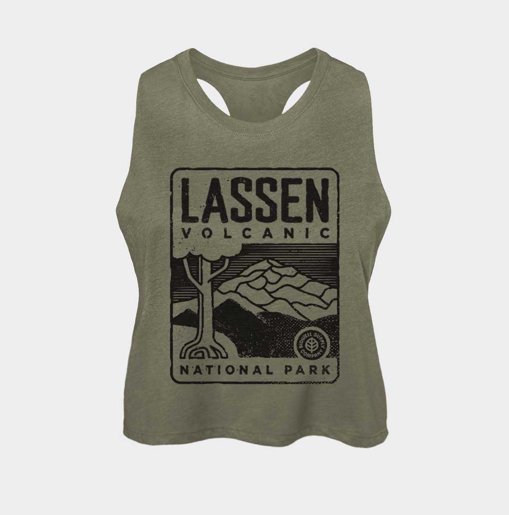 Lassen Volcanic Park Crop Tank