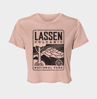 Lassen National Park Crop Top