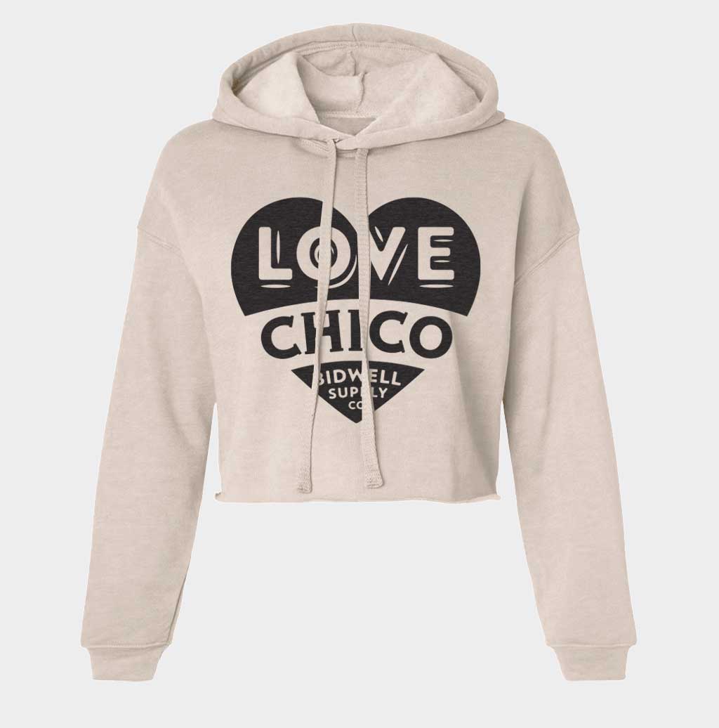 Love Chico Women's Hoodie Crop
