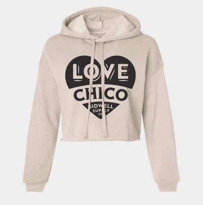Love Chico Women's Hoodie Crop