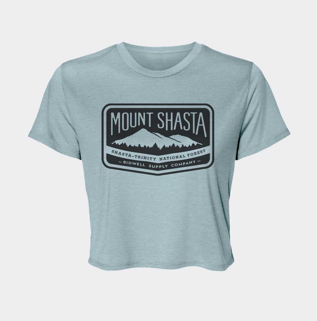 Mount Shasta Crop Top