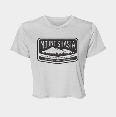 Mount Shasta Crop Top