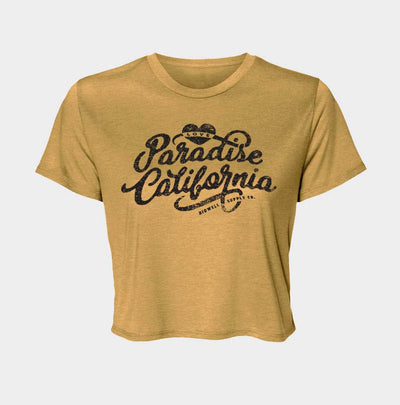 Paradise California Crop Top