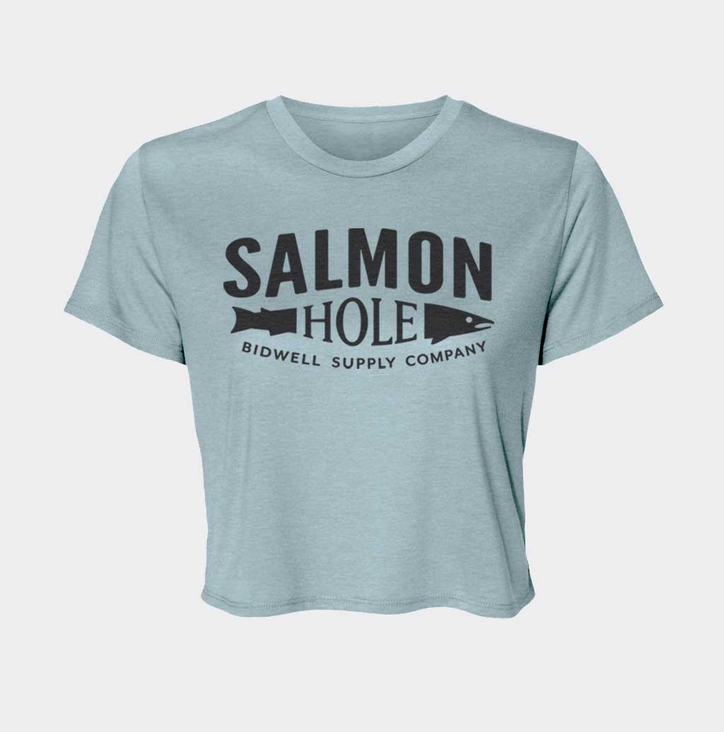 Salmon Hole Crop Top