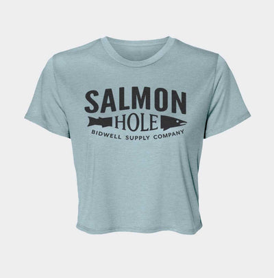 Salmon Hole Crop Top