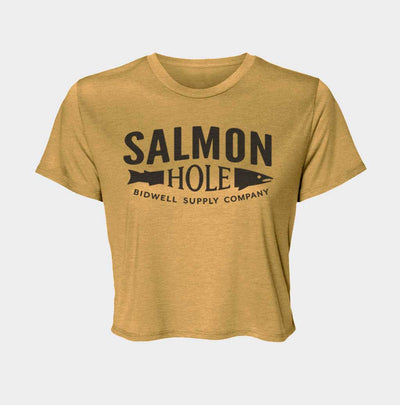 Salmon Hole Crop Top