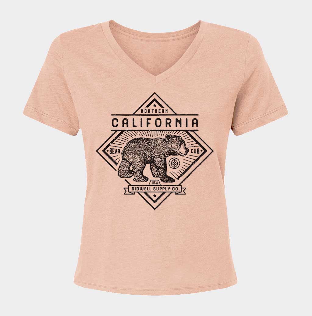 California Bear Cub Relaxed V-Neck