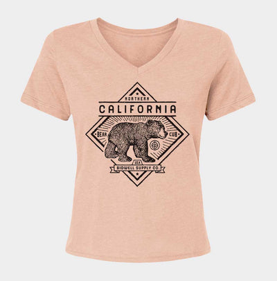 California Bear Cub Relaxed V-Neck