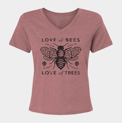 Bees and Trees Relaxed V-Neck