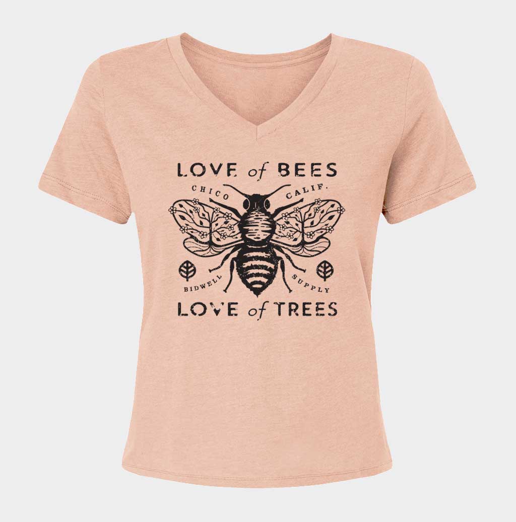 Bees and Trees Relaxed V-Neck