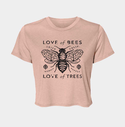 Bees and Trees Crop Top