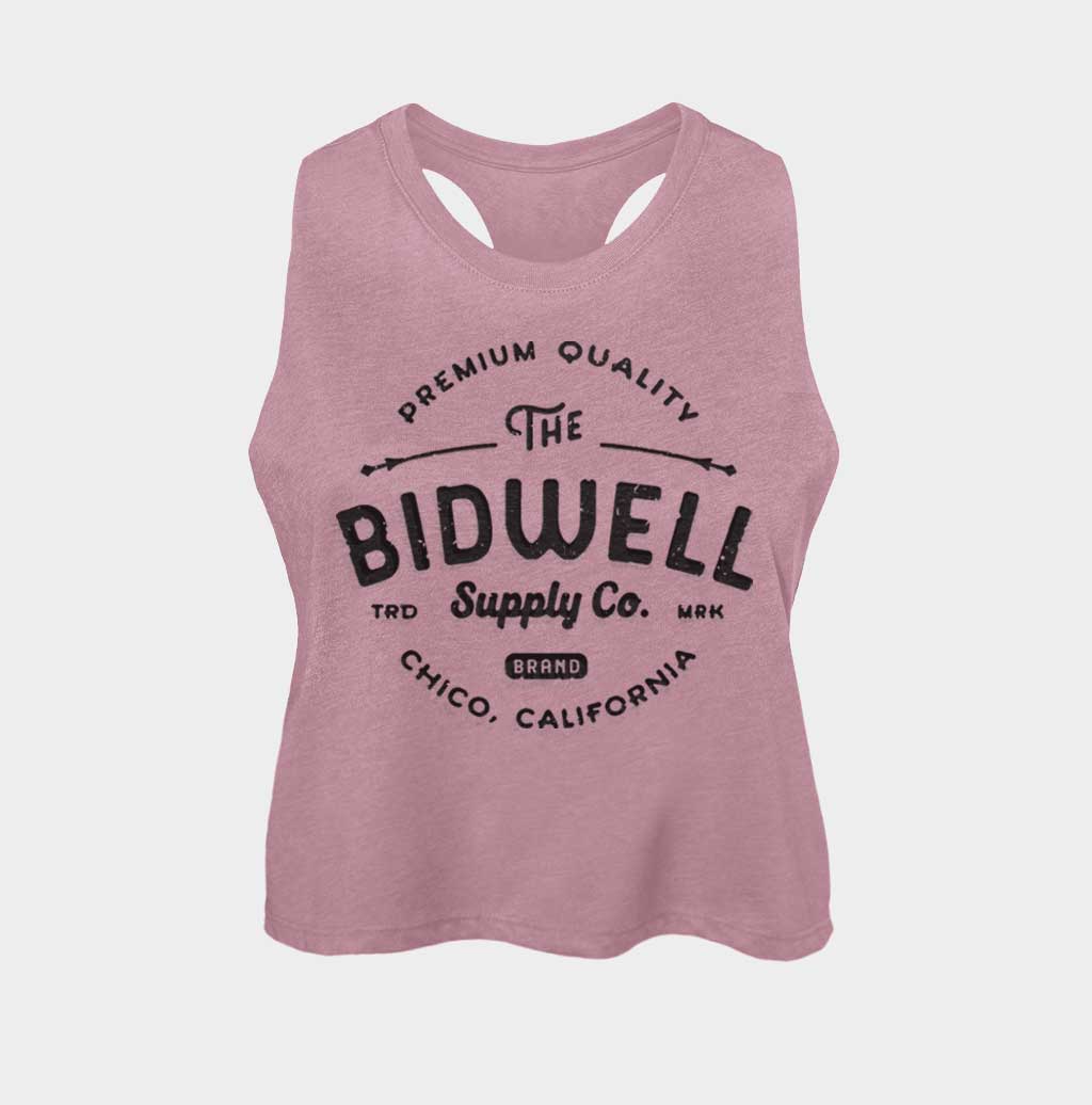 Bidwell Emblem Crop Tank