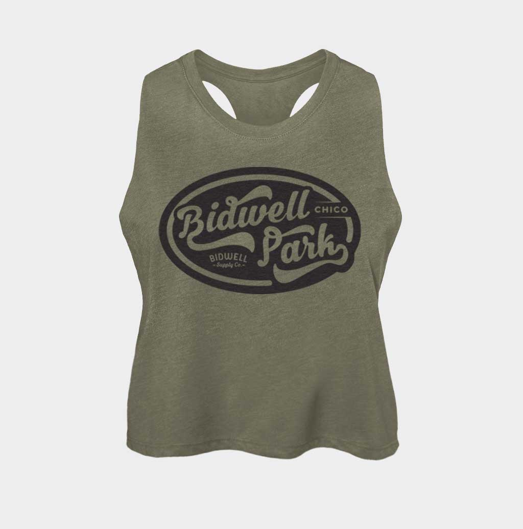 Bidwell Park Retro Crop Tank