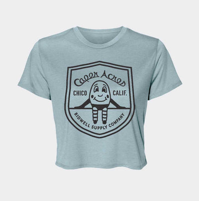 Caper Acres Shield Crop Top