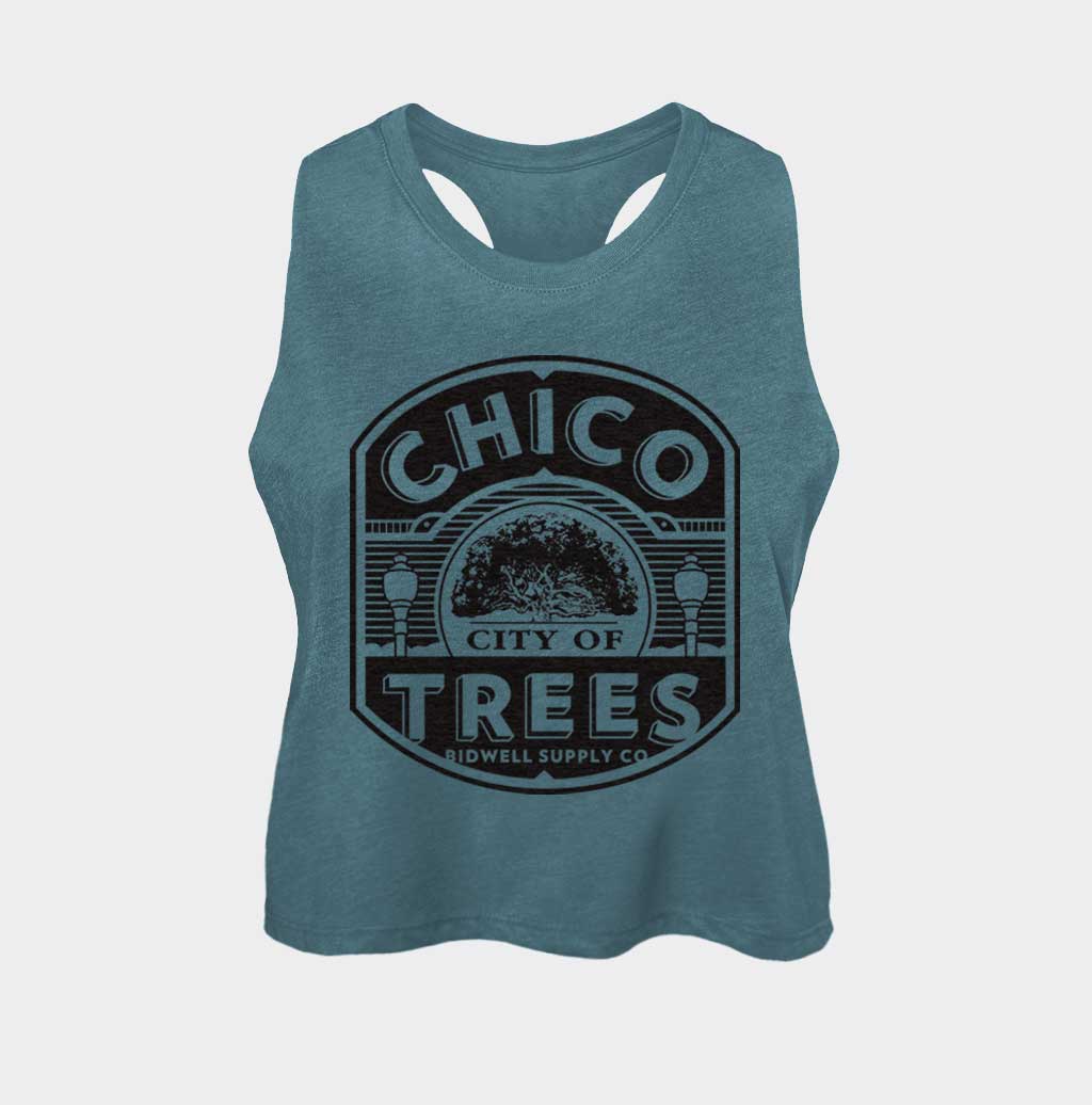 Chico City of Trees Crop Tank