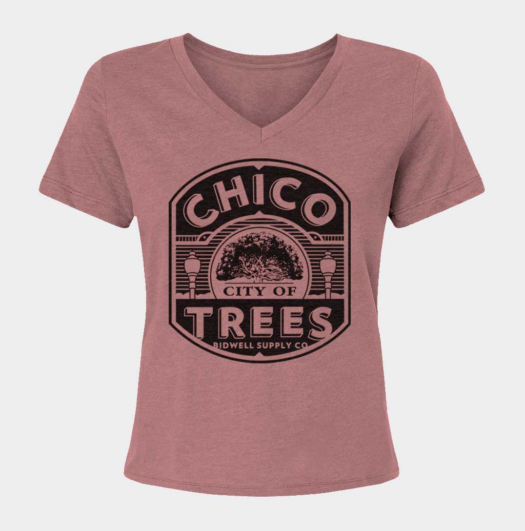 City of Trees Relaxed V-Neck