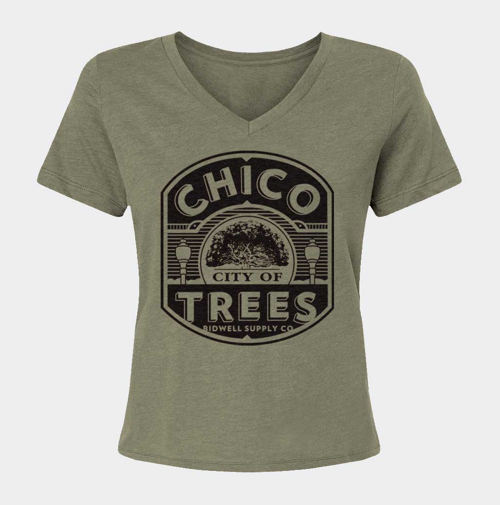 City of Trees Relaxed V-Neck