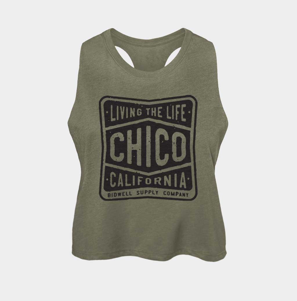 Living the Life Chico Crop Tank