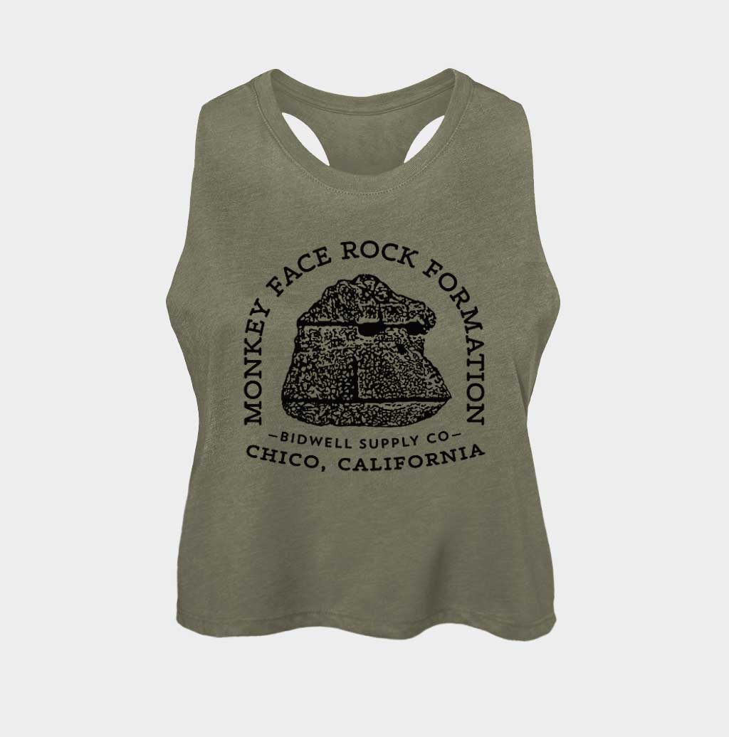 Monkey Face Rock Crop Tank