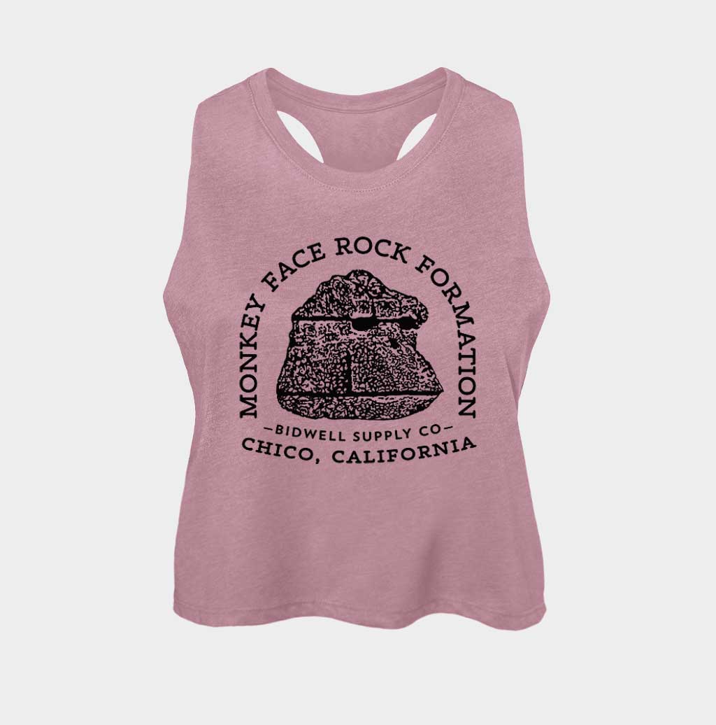 Monkey Face Rock Crop Tank
