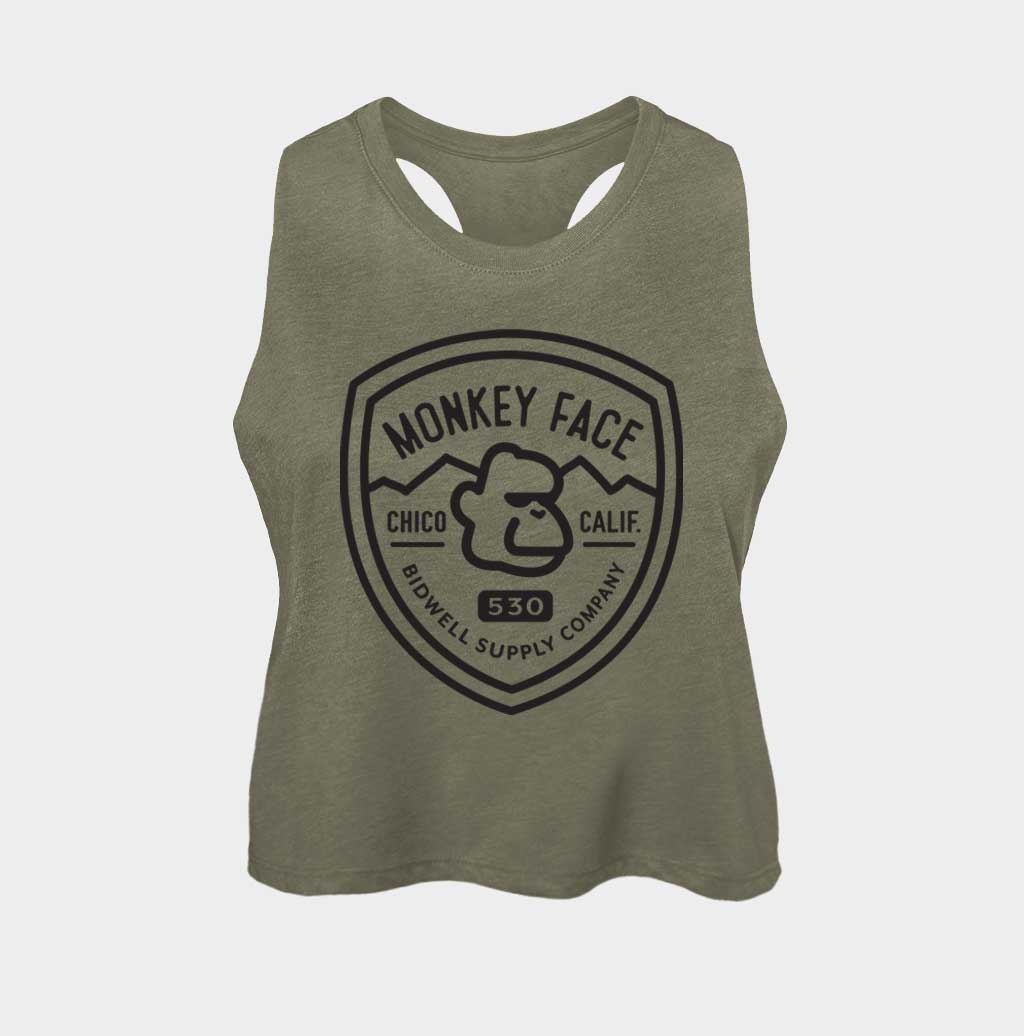 Monkey Face Shield Crop Tank