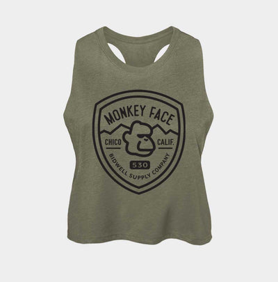 Monkey Face Shield Crop Tank