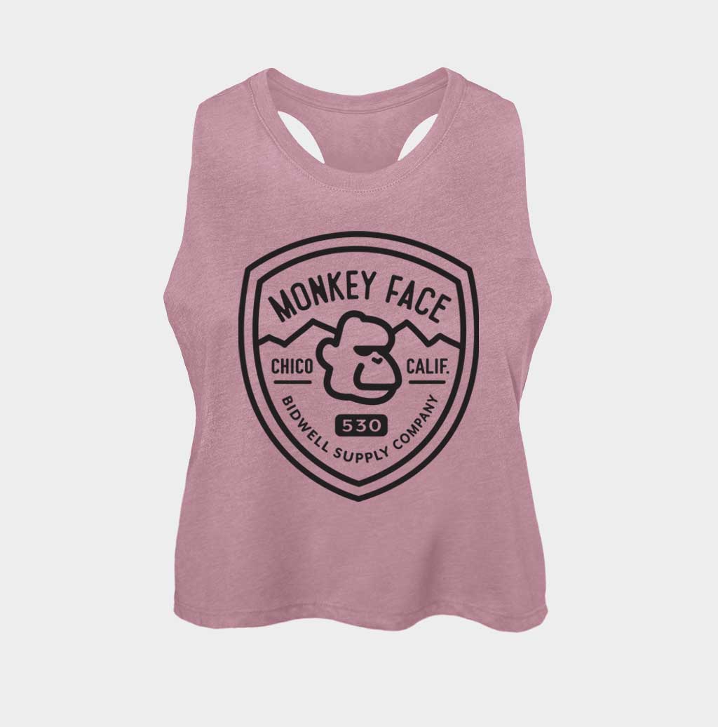 Monkey Face Shield Crop Tank