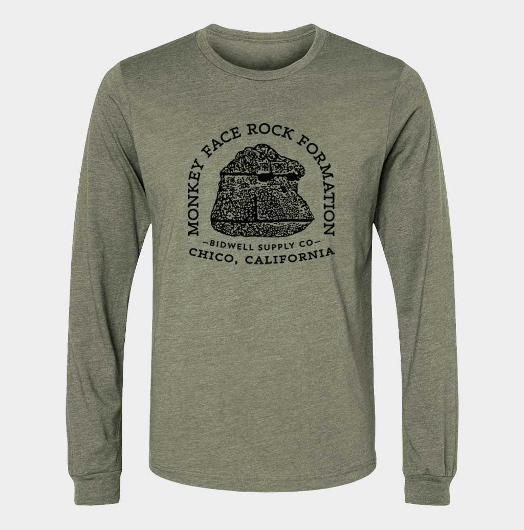 Monkey Face Rock Long Sleeve Shirt