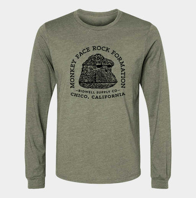 Monkey Face Rock Long Sleeve Shirt