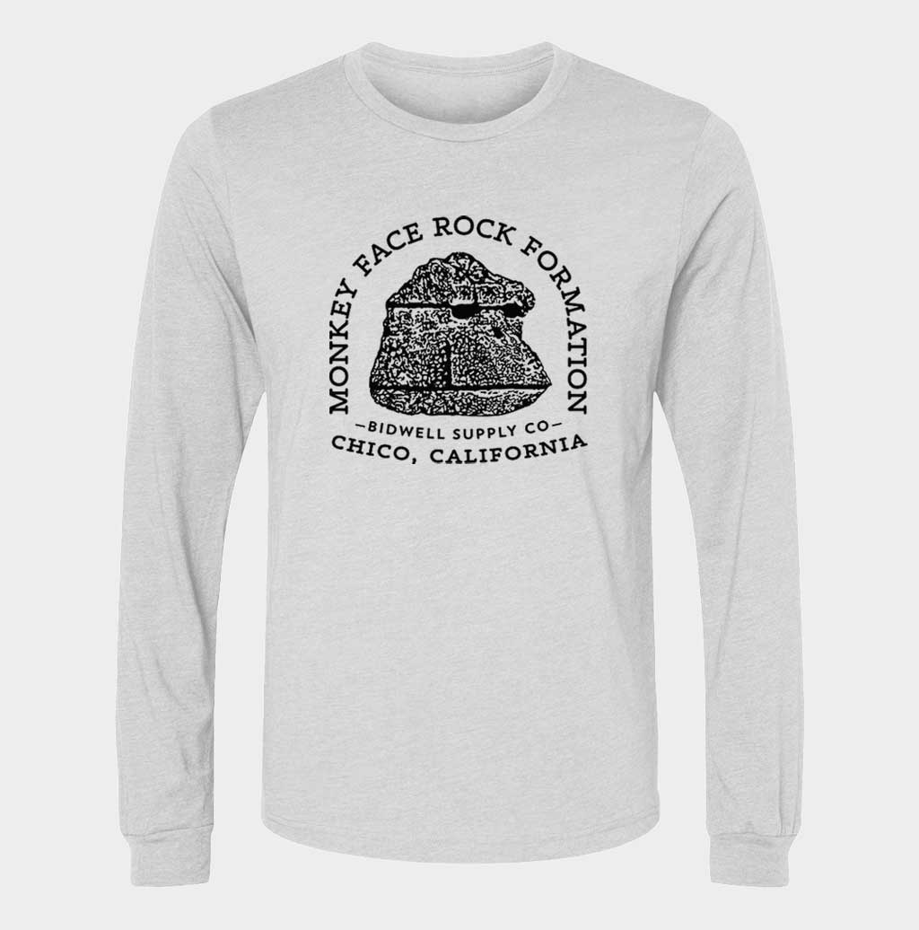 Monkey Face Rock Long Sleeve Shirt