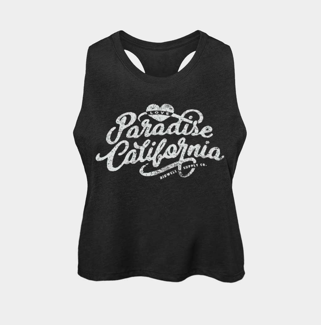 Paradise California Crop Tank