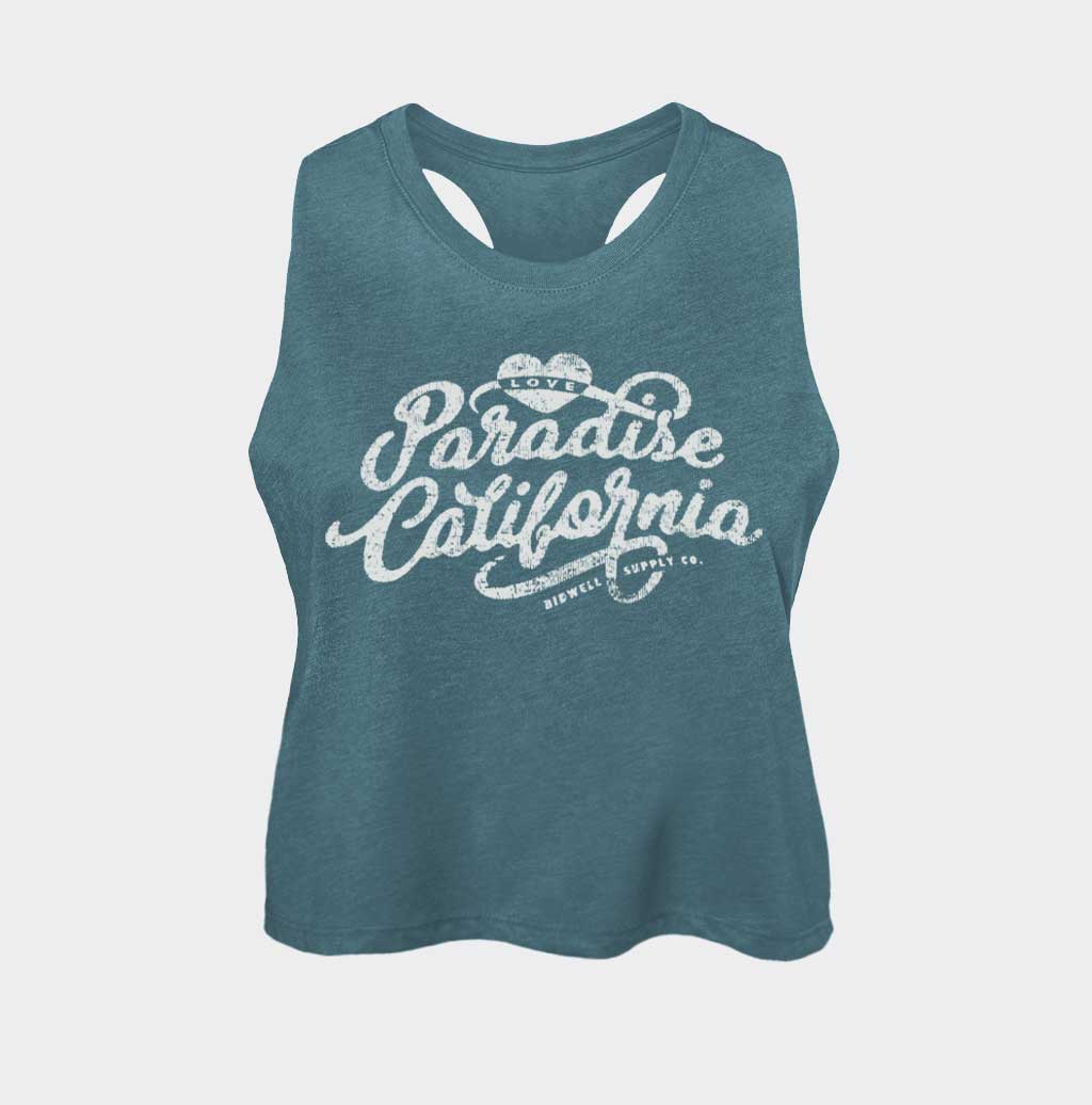 Paradise California Crop Tank